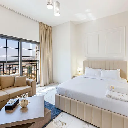 Cozy And Contemporary Studio In Dubailand Exterior photo